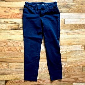 Old Navy High-Waisted Pixie Ankle Pants - Black (Size 2)